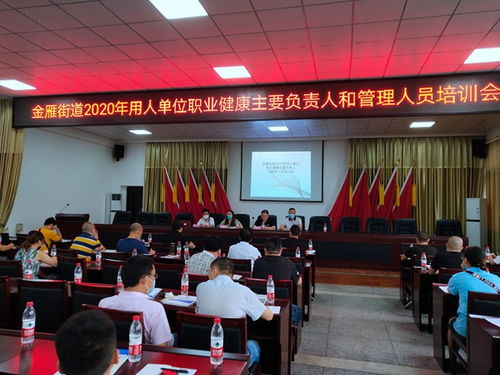 广汉市金雁街道积极开展用人单位职业健康培训